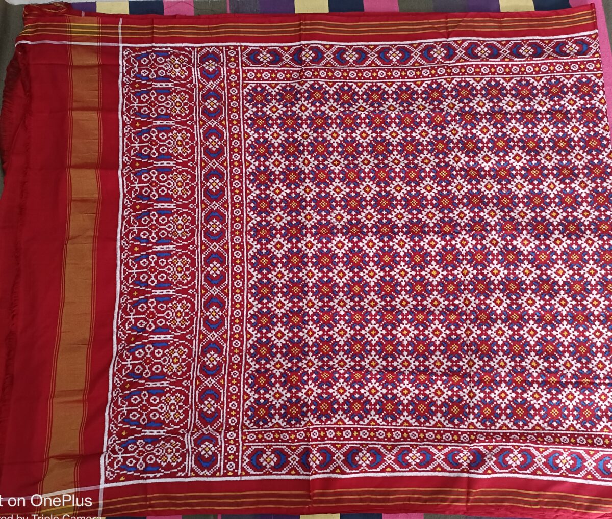 Double Ikat Patola dupatta