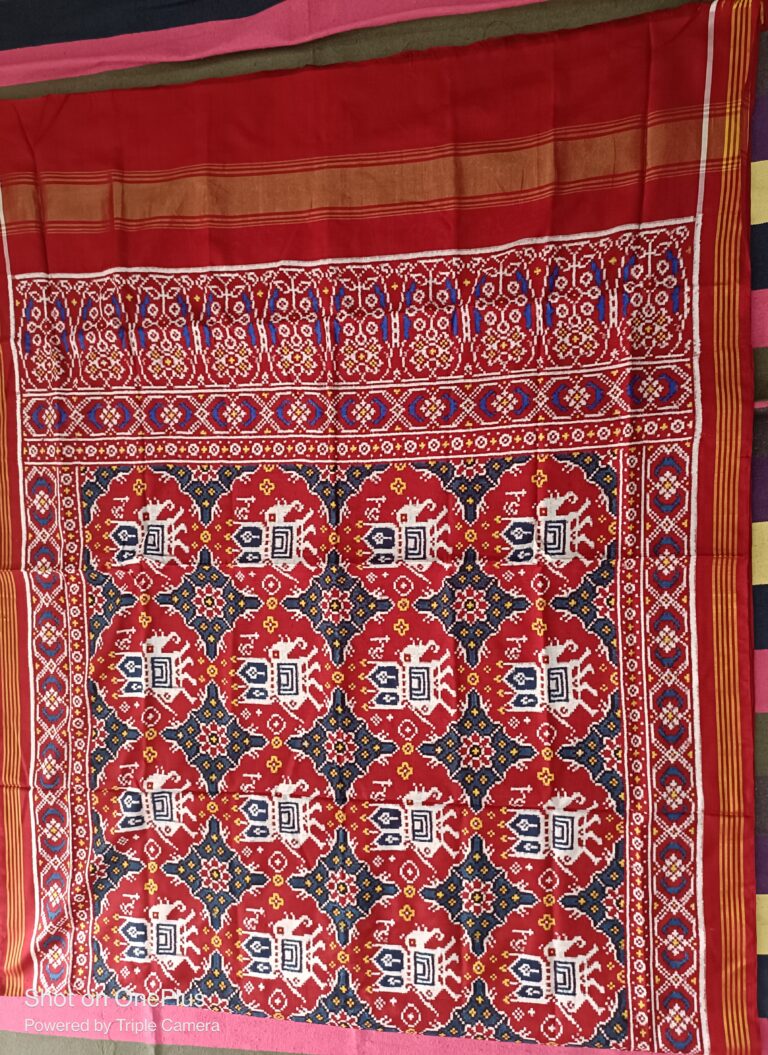 Double Ikat Patola dupatta