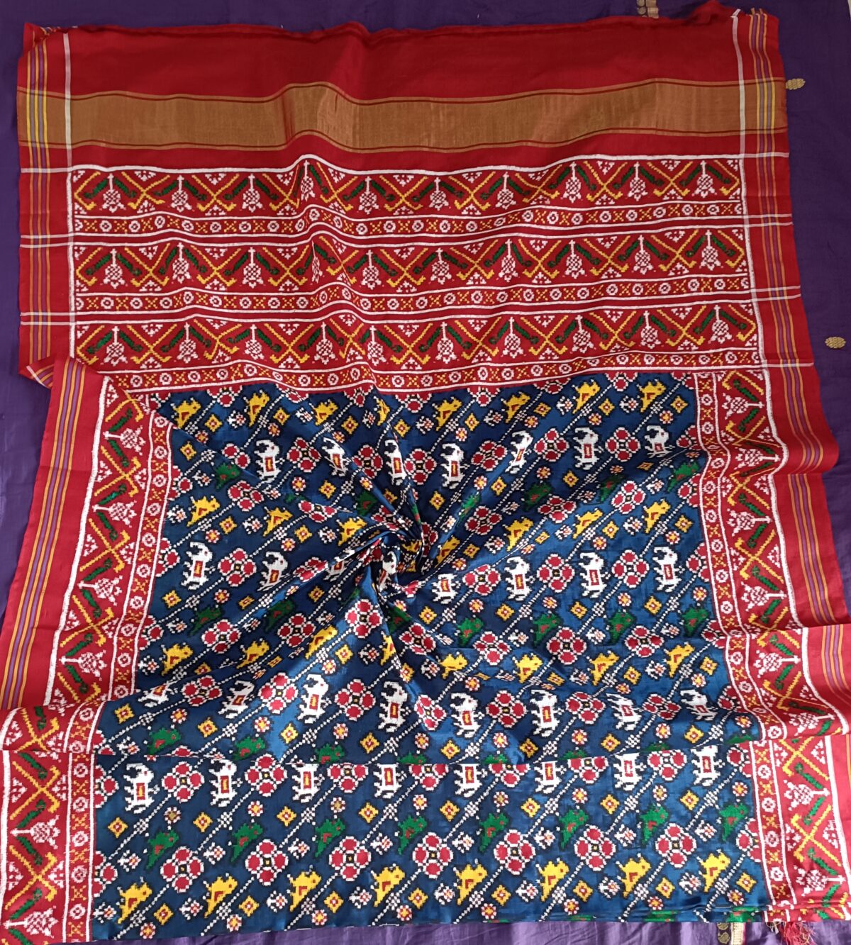 Double Ikat Patola saree