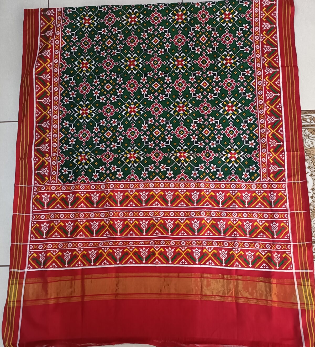 Double Ikat Patola saree