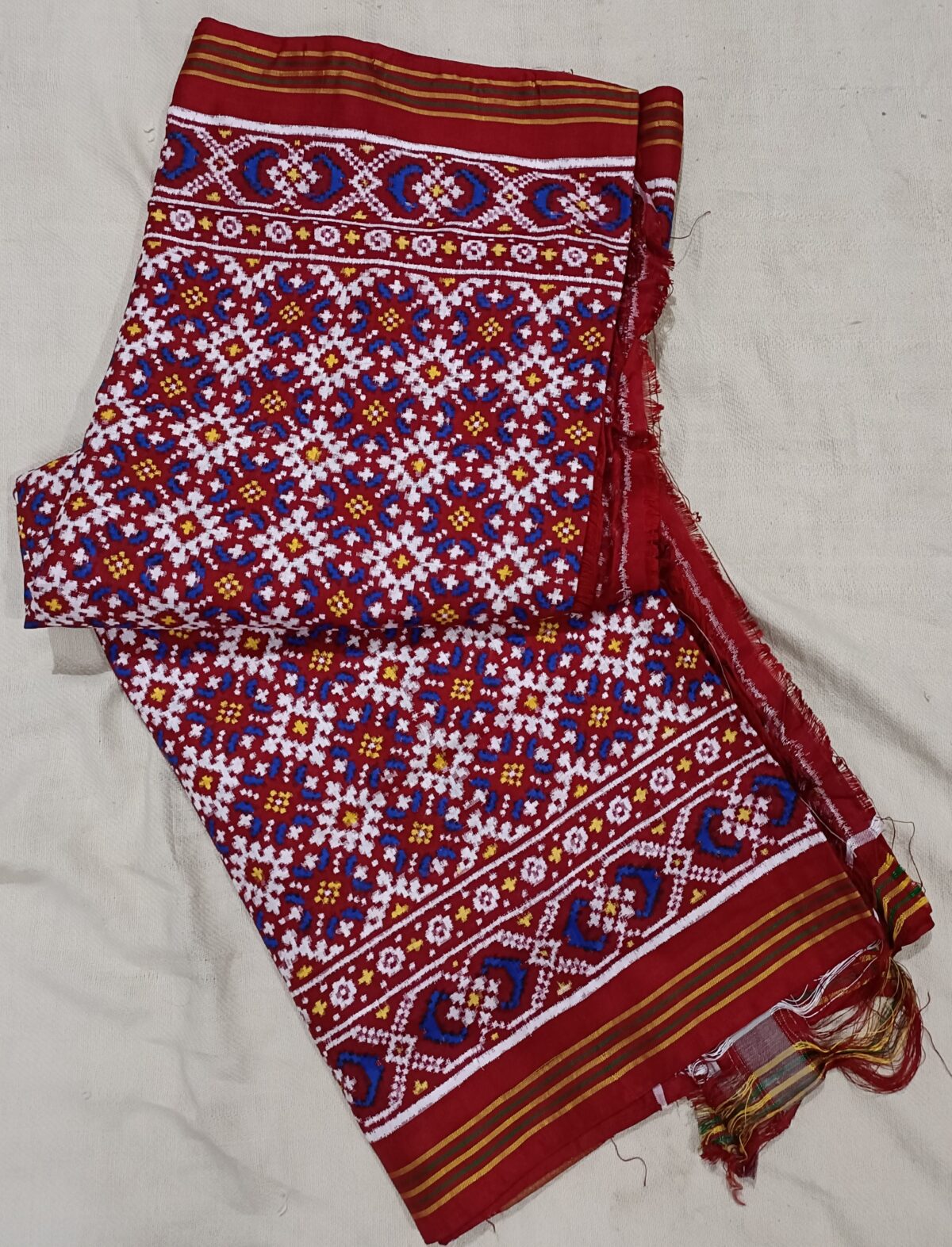 Double Ikat Patola dupatta