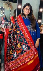 Double Ikat Patola Dupatta